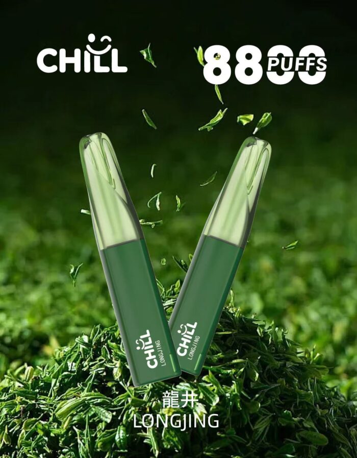 【續航怪獸-全新上市】CHILL 拋棄式 8888口電子煙：圖片 7