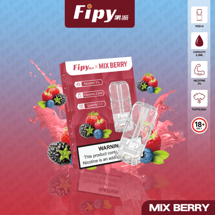 FIPY 果派 煙彈【訂購三盒送一盒 五盒送一支主機（隨機顏色）】：圖片 10
