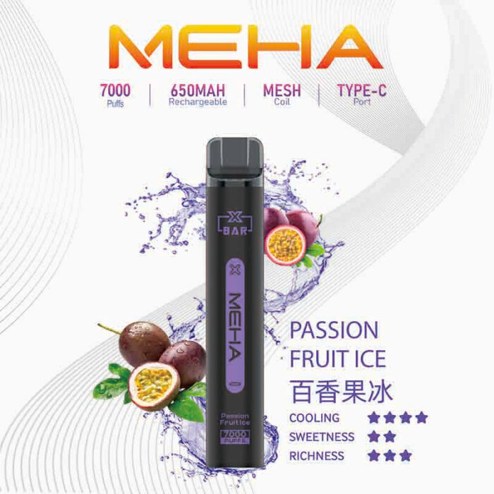 MEHA XBAR 拋棄式 7000口小黑條：圖片 5