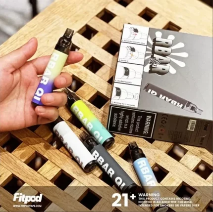 Fitpod RBAR Q1 一次性注油主機 實拍圖 可重複注油 台灣電子煙批發 推薦