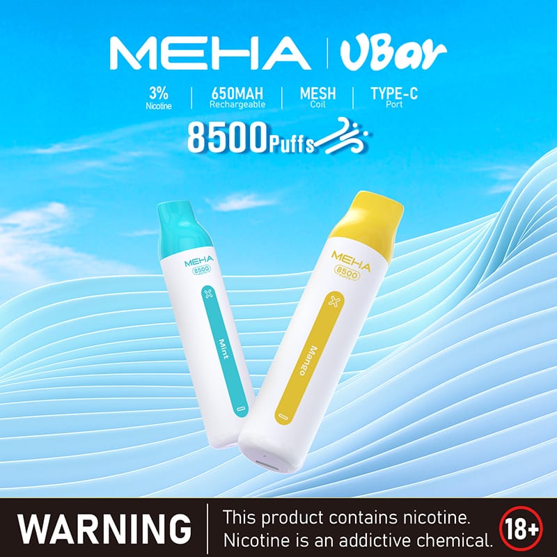 MEHA8500口VBar小白條 MEHA小白條拋棄式 主視覺