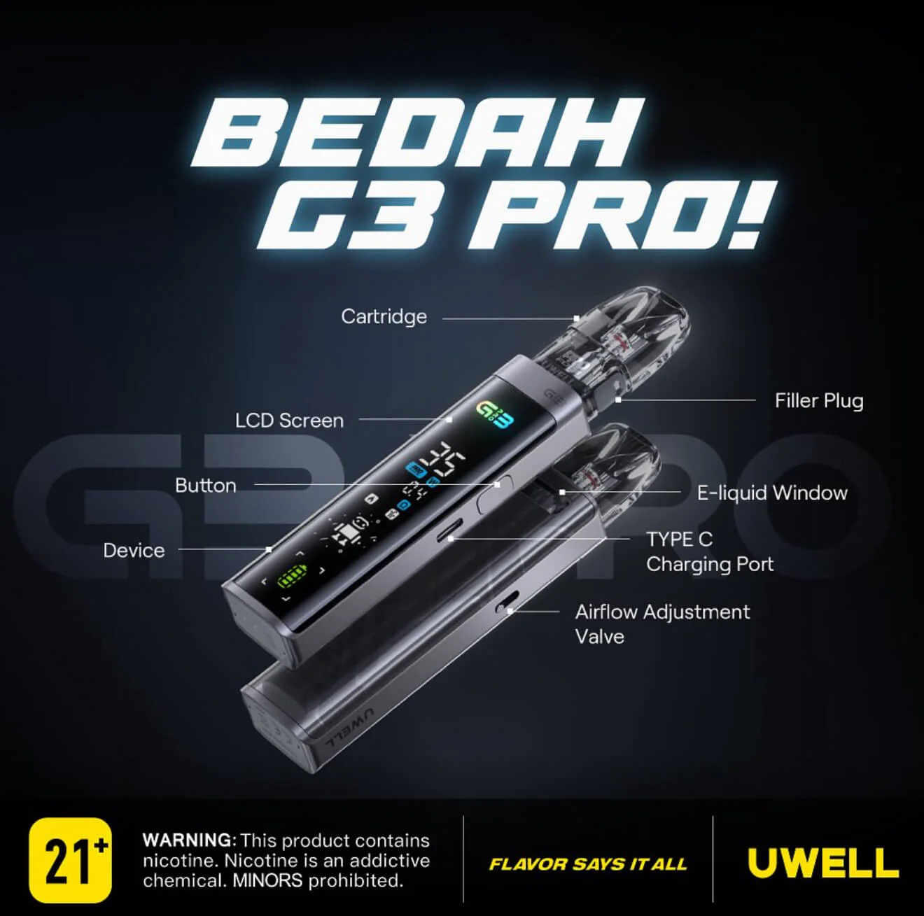 UWELL Caliburn G3 PRO